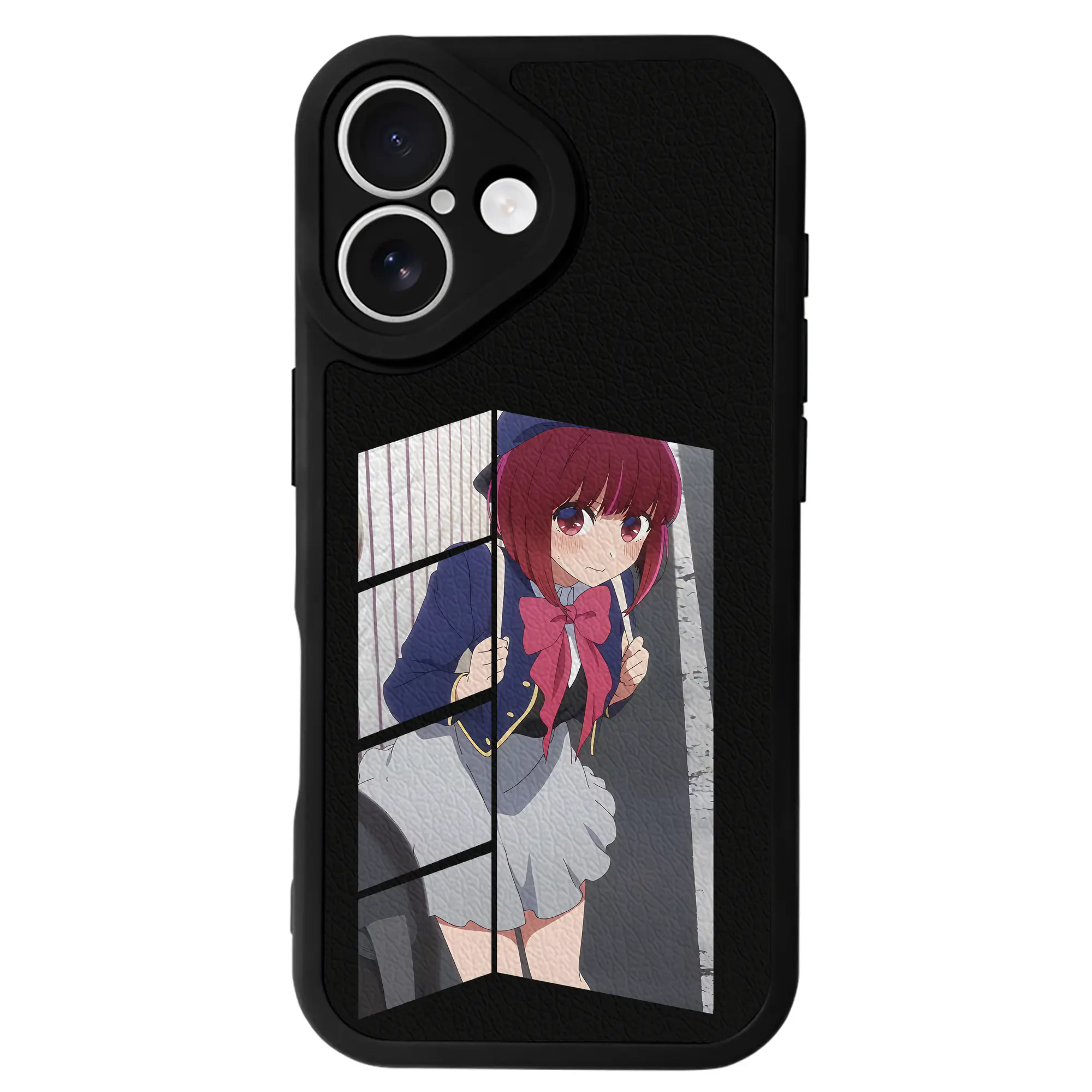 推しの子 グッズ,有馬かな - IPhone 16シリーズ対応 ・ シリコンスマホケース ・ レザー調 ・ 高精度フィット ・ 耐衝撃 ・ ワイヤレス充電対応 ・ 精密カット